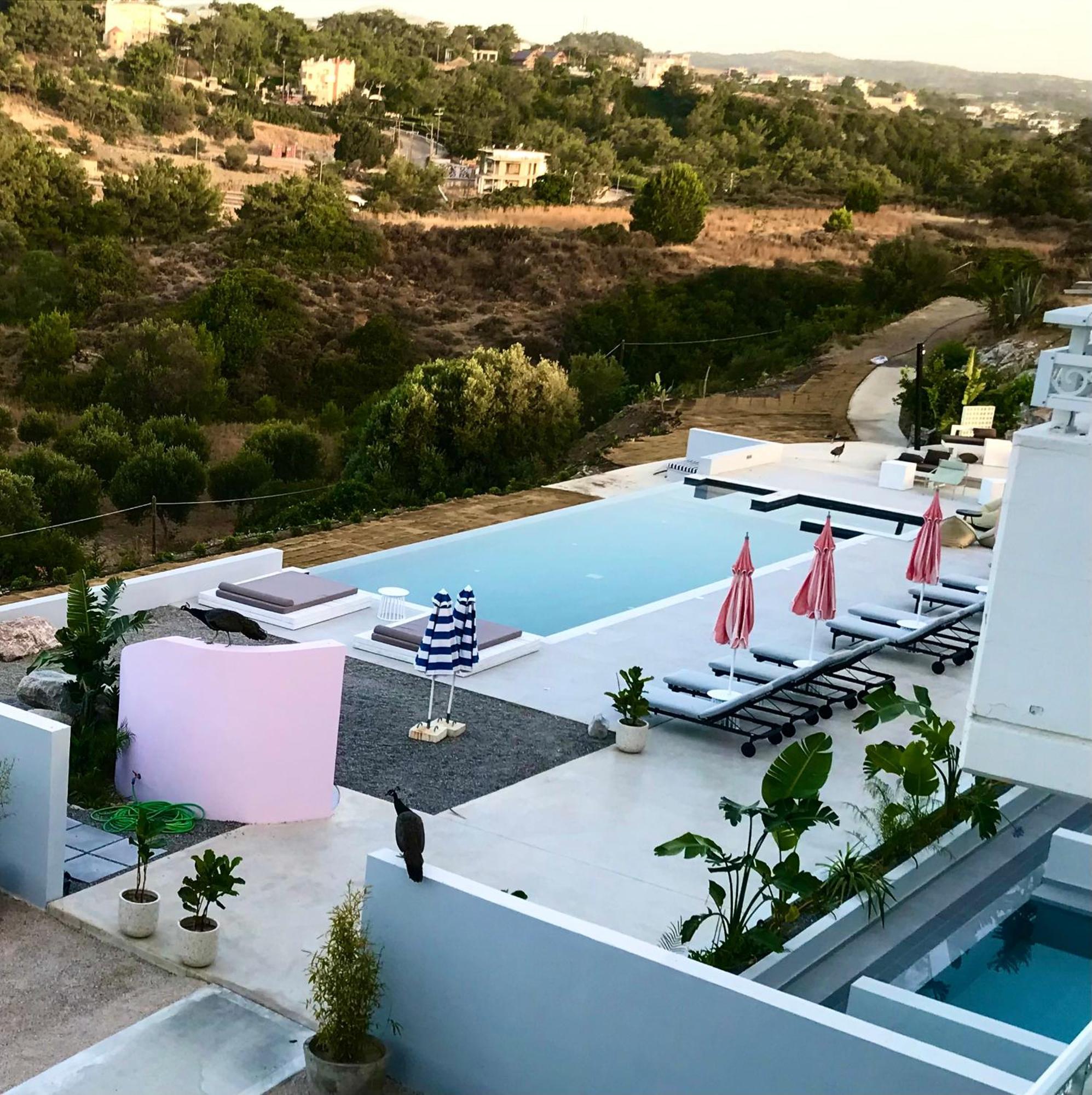 Ano Kampos Hotel Faliraki Eksteriør billede